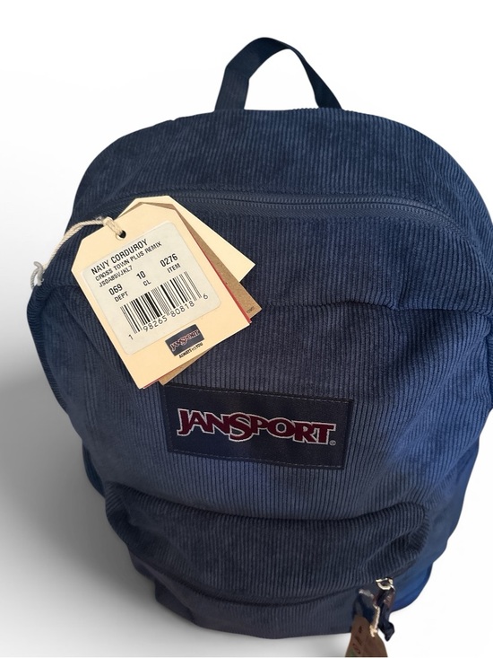 jansport backpack corduroy Blue Dusk Cross Town ergonomic fit Jansport Brown Corduroy Backpack |